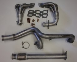 03-05 V6 Mazda 6 MSDS Header Kit w/ Hi-Flow Catalytic Converter
