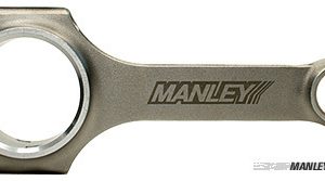 Manley 4340 H Beam Rods for 3.7 Cyclone 2011-2015 Ford Mustang V6 (Set 6)