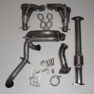 06-08 Mazda 6 MSDS Header Kit V6 3.0 Duratec with Catalyic Converter