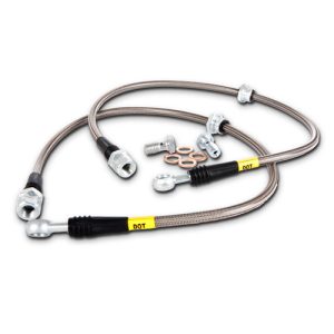 StopTech Stainless Steel Braided Brake Lines Rear (set) OEM Calipers